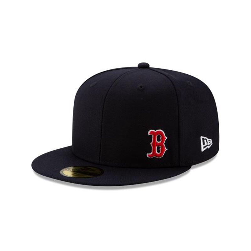 MLB Boston Red Sox Flawless 59Fifty Fitted (TZD1290) - Blue New Era Caps